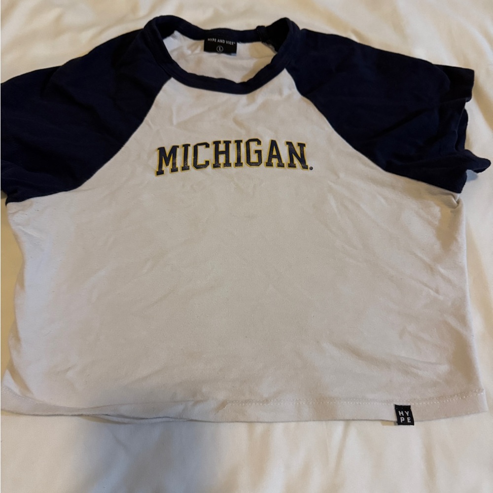 Hype and Vice Michigan T-Shirt Top
